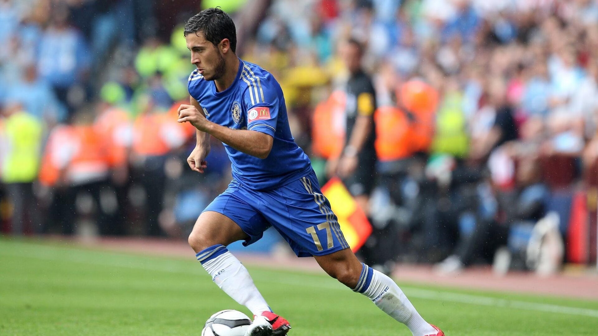 决赛场上 麦克沃伊领先优势明显，麦克沃特